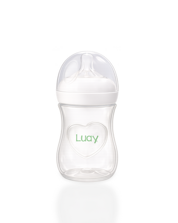 Luay Baby Feeding Bottle | Anti-Colic Plastic Milk Bottle for Newborn & Infants