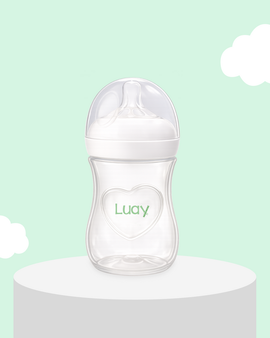 Luay Baby Feeding Bottle | Anti-Colic Plastic Milk Bottle for Newborn & Infants