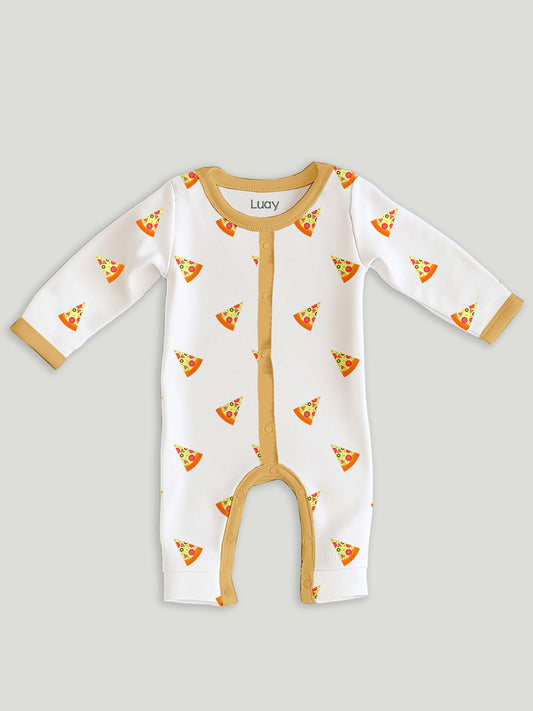 LUAY 100% Cotton Full Sleeves Printed Baby Romper,Bodysuit Jumpsuit for Baby Girls & Baby Boy