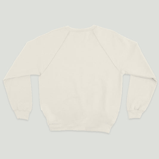 LUAY Unisex 100% Bamboo based Ultra-Soft fabric SweatShirt with Beer Print_Off White